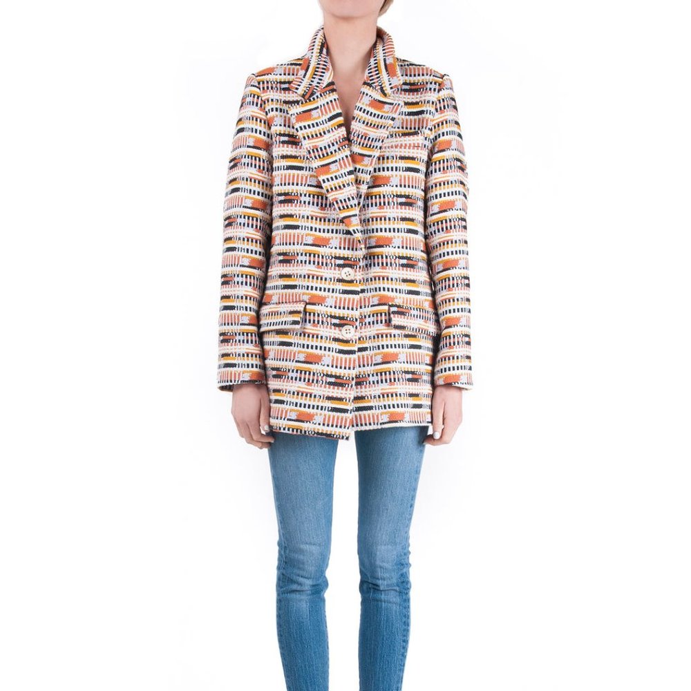 Oversized Tweed Blazer